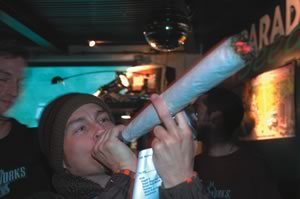 Never say never: Dude has 12,000 more to go, then he's toast, not toasted