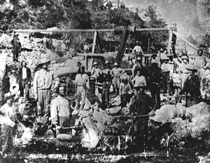 'There's pluperfect verbs in them that hills...'