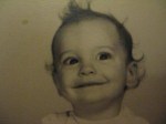 Charles Manson as a baby.