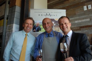 L. to R.: Dan Glisky, Vincent Thebaud, Elie Boudt