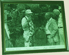 Bernie Rink, Leon Adams and Bob Herbst. 