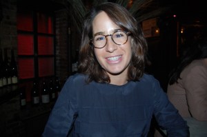 Underneath that blouse, Talia Baiocchi is like totally topless.